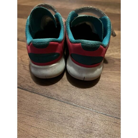 Nike Free Rn multi-Colored Toddler Tennis Shoes Size 8C - Picture 7 of 12